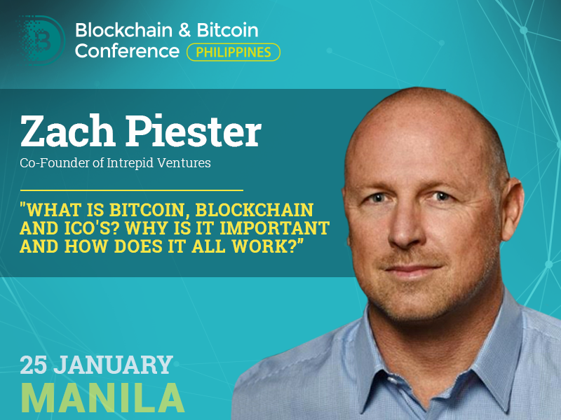 Zach Piester Blockchain & Bitcoin Conference Philippines