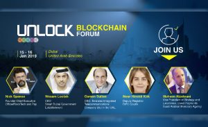 UNLOCK Blockchain Forum announces more than 56 Global and regional Speakers including Blockchain Evangelist Nick Spanos